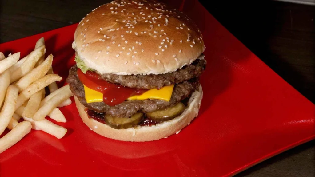 cheeseburger taste