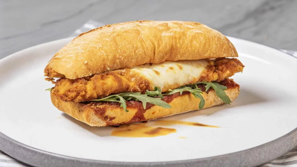 chicken patty sandwich