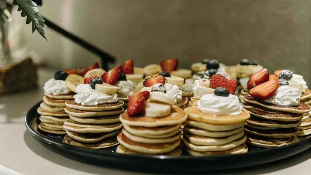 scrambled pancakes