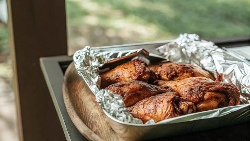 how to smoke chicken thighs