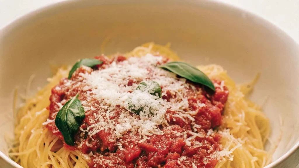 1/4 cup spaghetti sauce