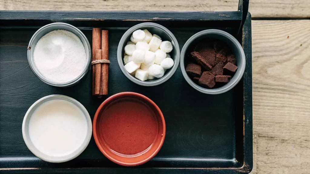 hot chocolate dip